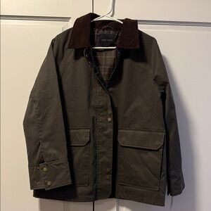 Sanctuary Brown/Olive Green Wax Utility Jacket